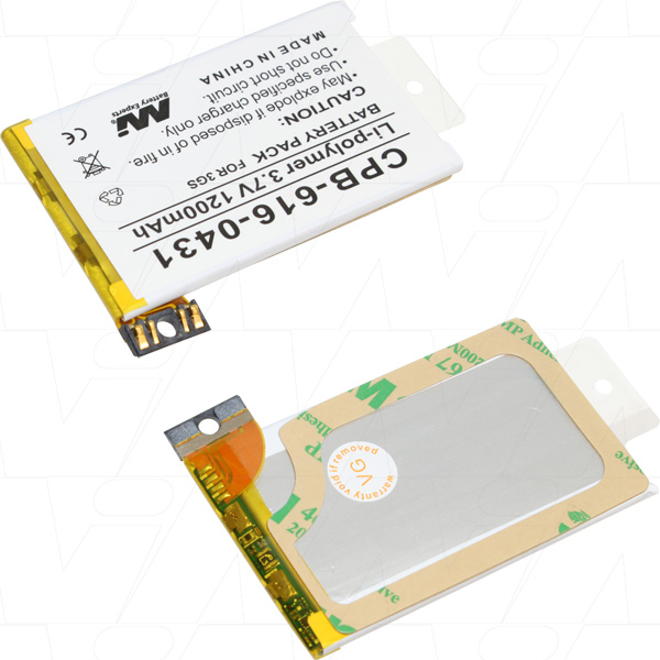 MI Battery Experts CPB-616-0431-BP1